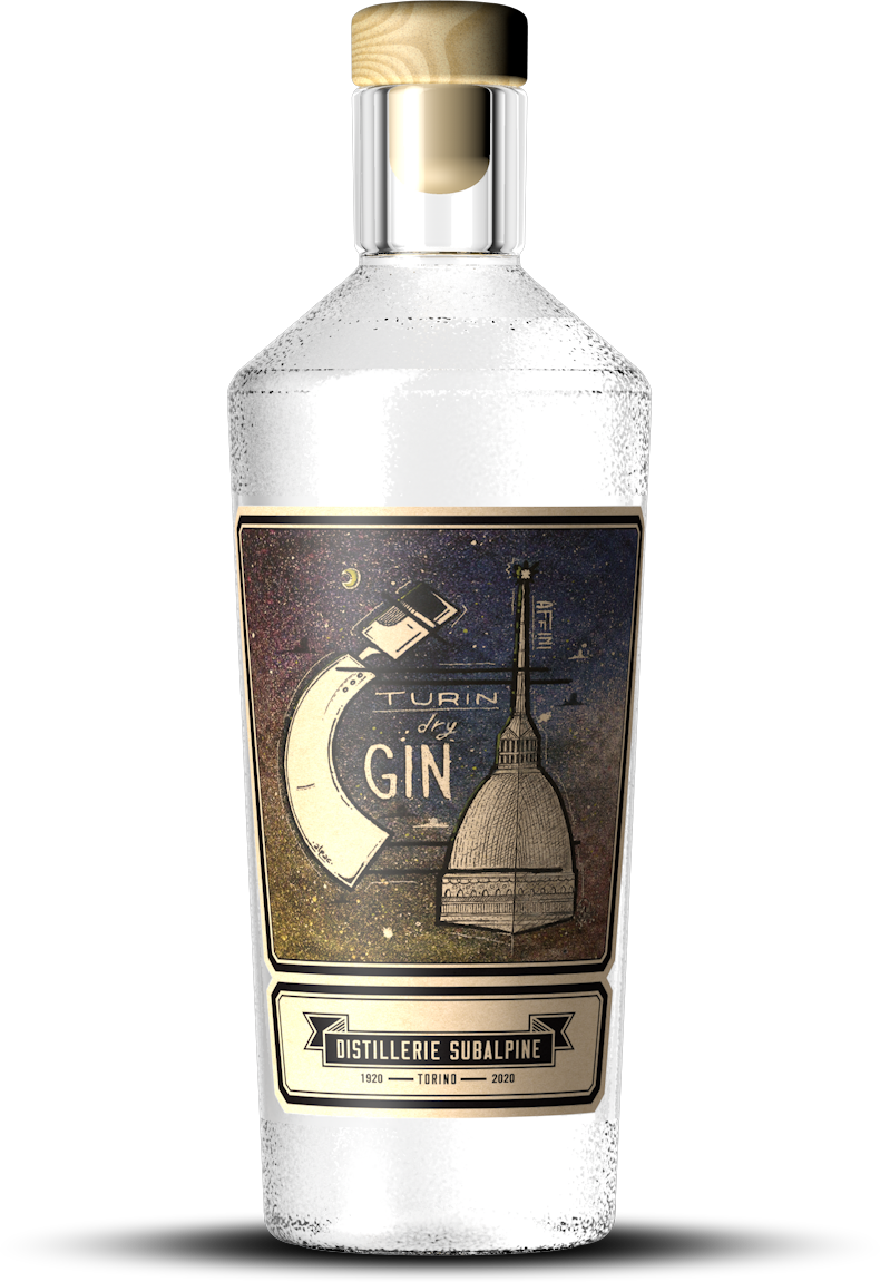 TURIN GIN - Un gin secco, austero, aromatico e sorprendente, come i torinesi.